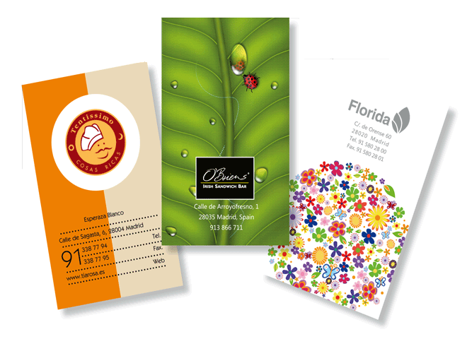 foto tarjetas digital modelo 4